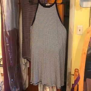 Black and white dress